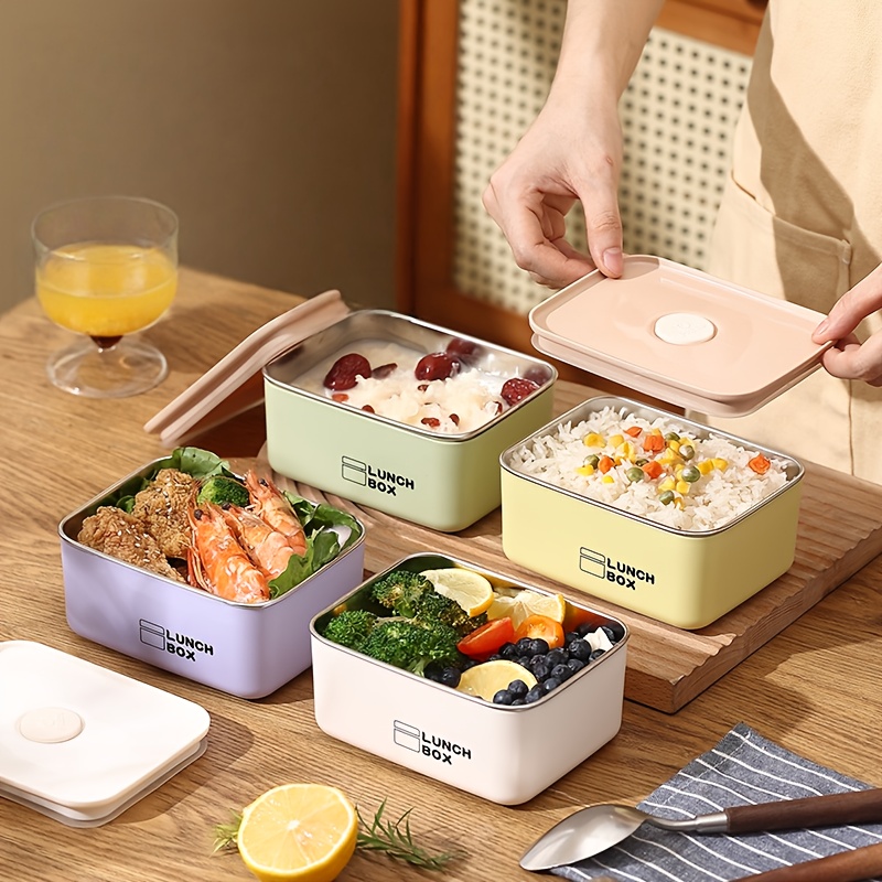 Set Kotak Makan Anti Bocor dan - Stainless Lunch Box ulasan dan harga