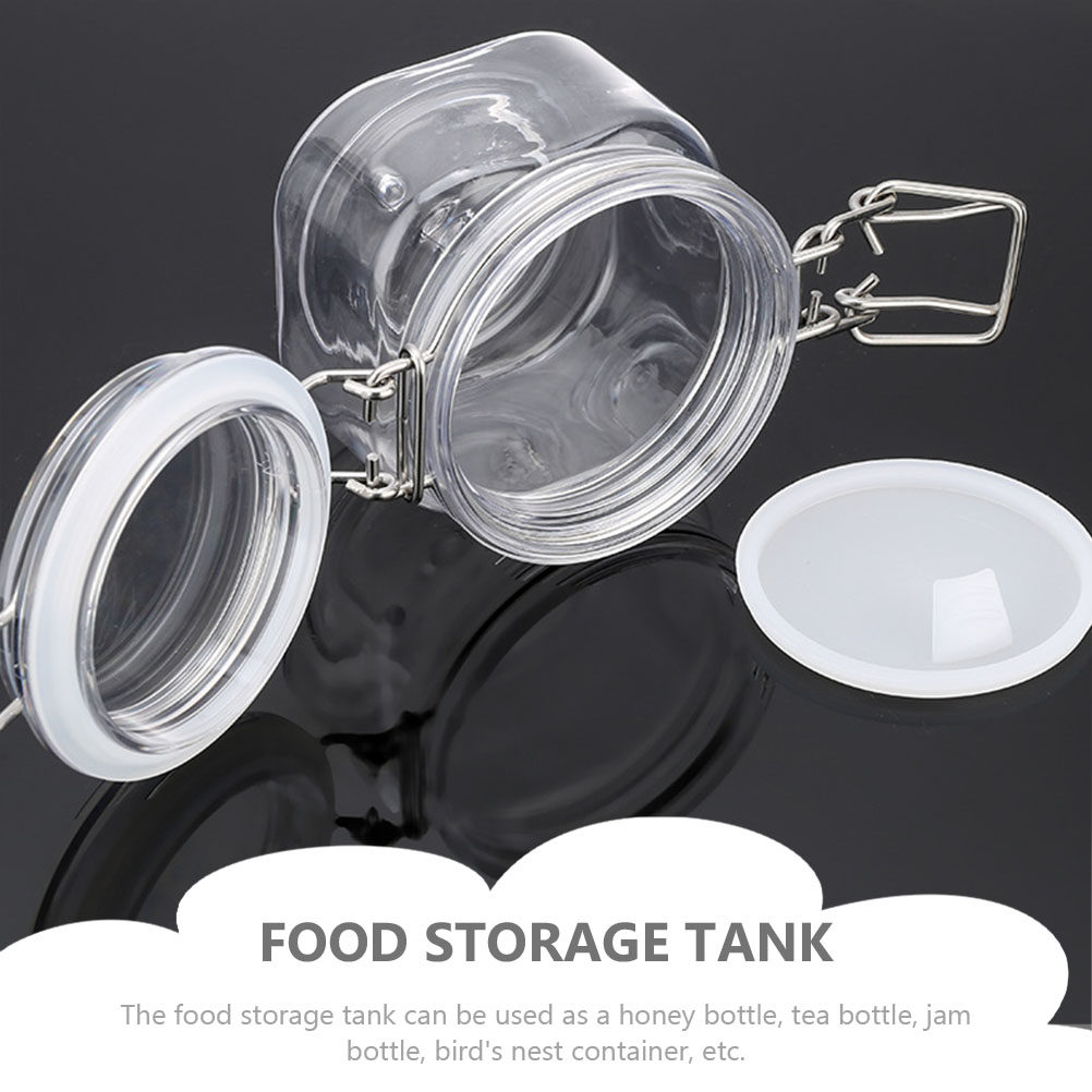 2 Buah Stoples Penyimpanan Ter - Food Storage Jars Plastic ulasan dan harga