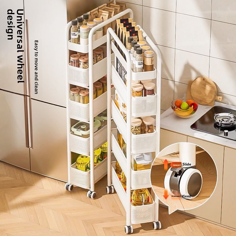 Rak celah dapur baja tahan kar - Food Storage Without Plastic ulasan dan harga