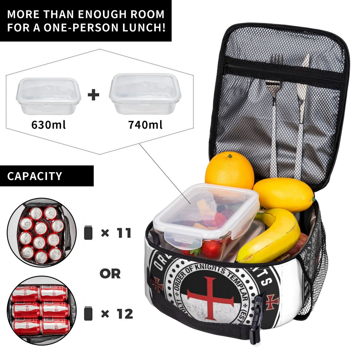 Tas Makan Siang Terisolasi Lam - Food Storage Medieval ulasan dan harga