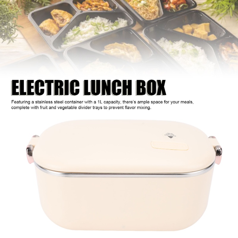 Kotak Makan Listrik Anti Bocor - Portable Food Warmer ulasan dan harga