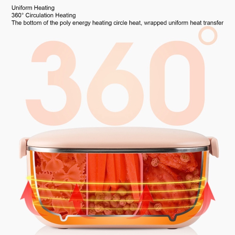Kotak Makan Listrik Anti Bocor - Portable Food Warmer ulasan dan harga