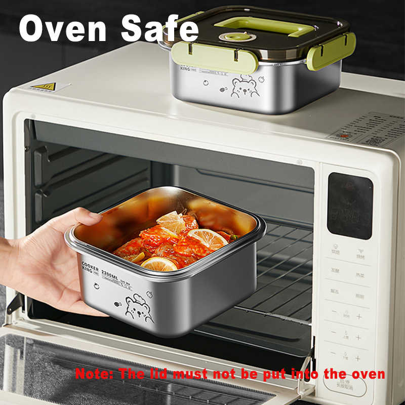 COOKER KING 420Ml-6200Ml Wadah - Stainless Lunch Box ulasan dan harga