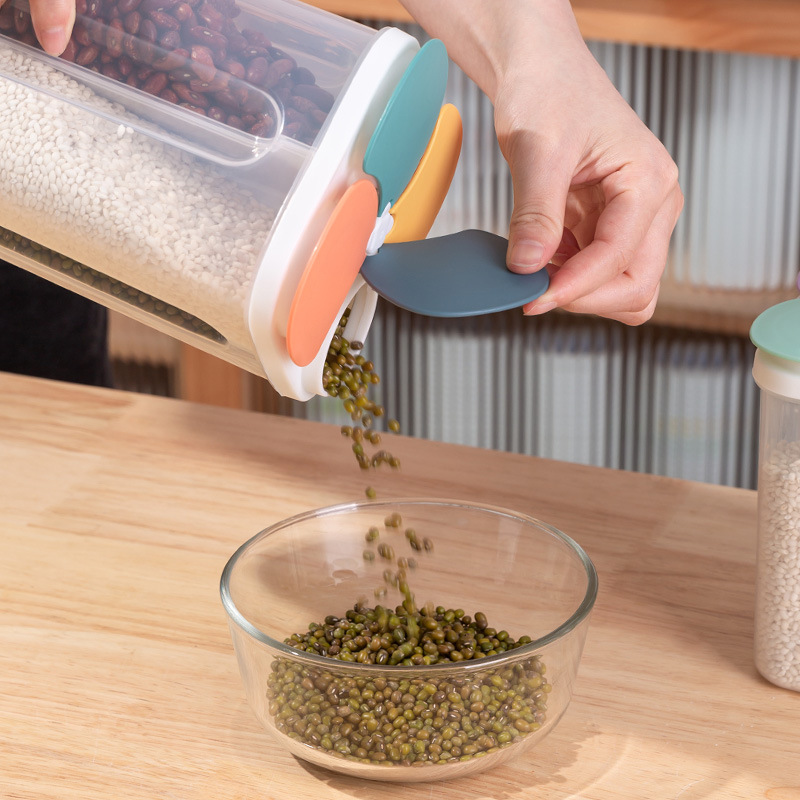 Kotak penyimpanan sereal dapur - Food Storage Kitchen Container Set ulasan dan harga