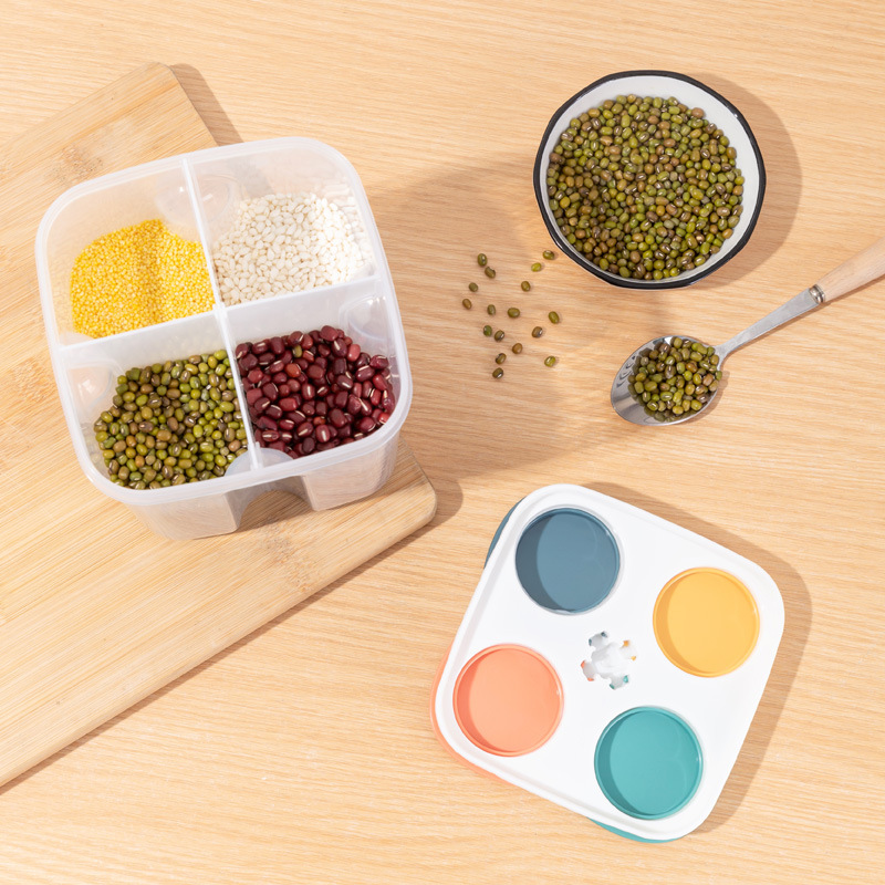 Kotak penyimpanan sereal dapur - Food Storage Kitchen Container Set ulasan dan harga