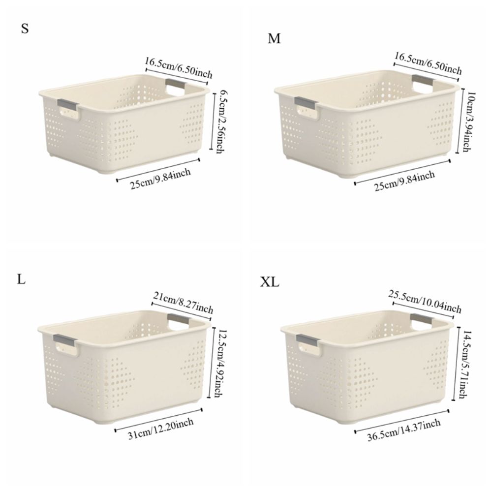 Keranjang Penyimpanan Plastik  - Food Storage Without Plastic ulasan dan harga