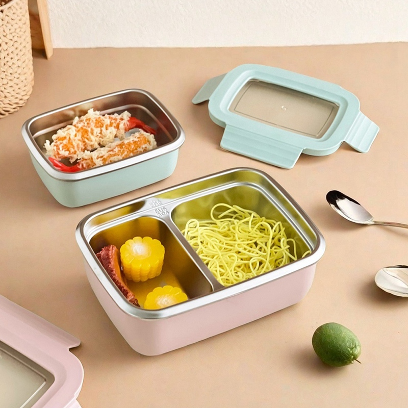 Kotak Makan Siang Bento Terbag - Stainless Lunch Box ulasan dan harga