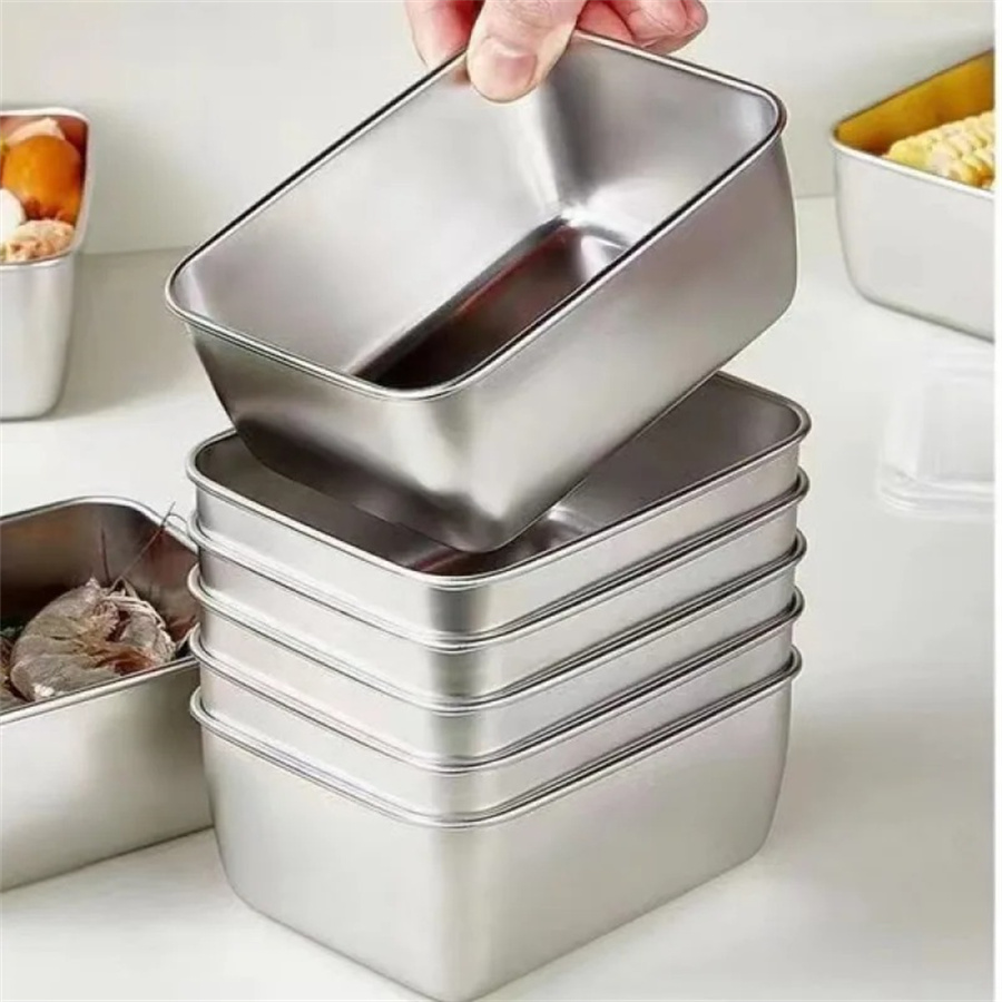 Kotak penyimpanan makanan Stai - Stainless Lunch Box ulasan dan harga