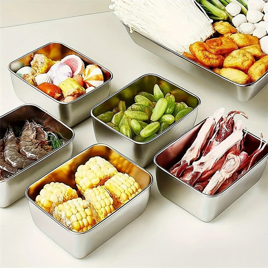Kotak penyimpanan makanan Stai - Stainless Lunch Box ulasan dan harga