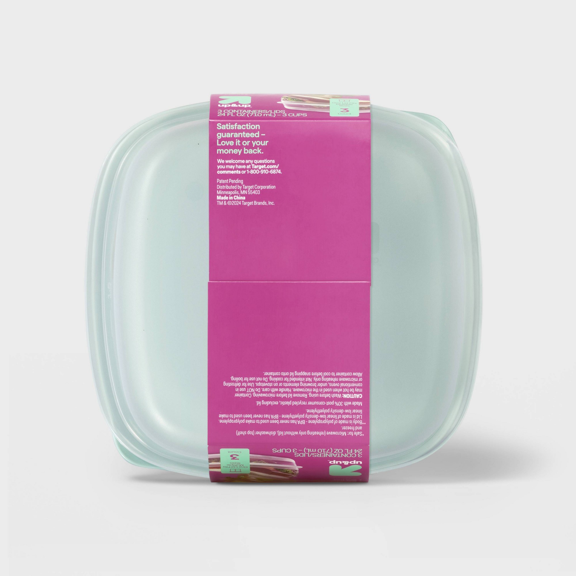 Wadah Penyimpanan Makanan Pers - Food Storage Square Containers ulasan dan harga