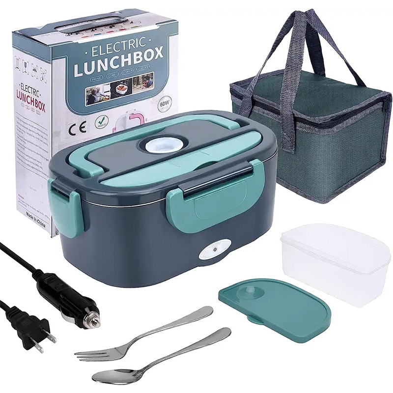 Kotak makan siang listrik, pem - Portable Food Warmer ulasan dan harga