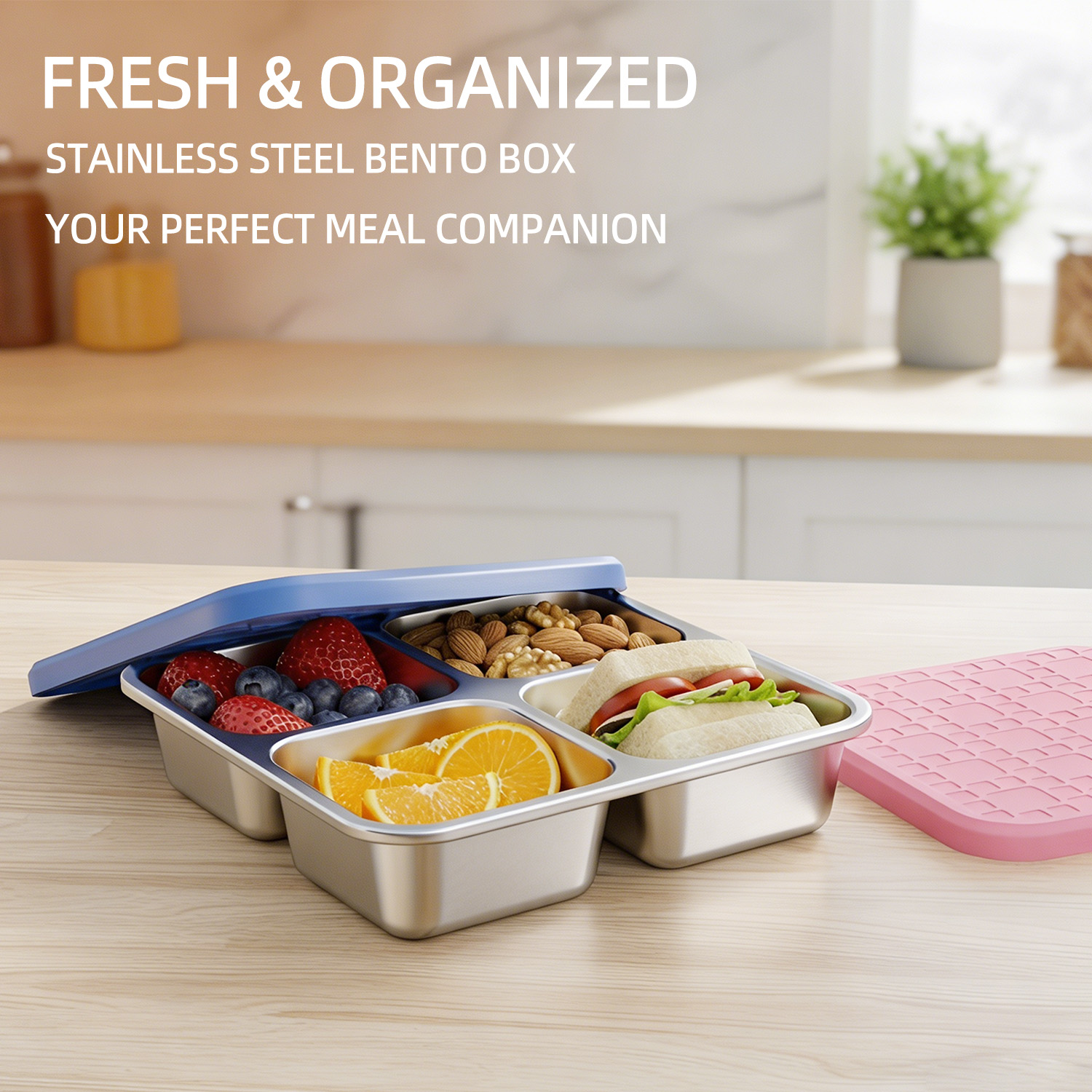Wadah Makan Stainless Steel 30 - Stainless Lunch Box ulasan dan harga