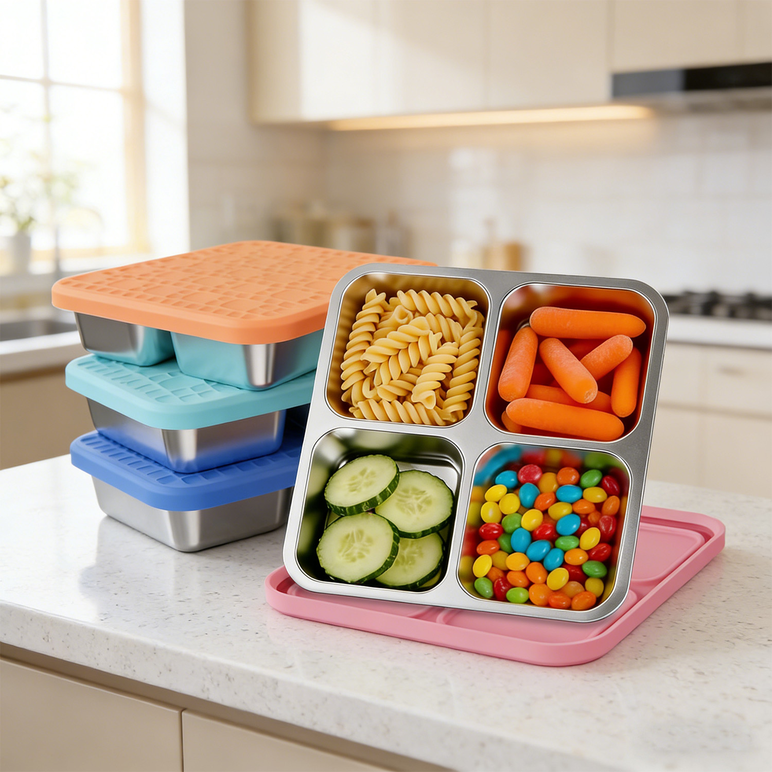 Wadah Makan Stainless Steel 30 - Stainless Lunch Box ulasan dan harga