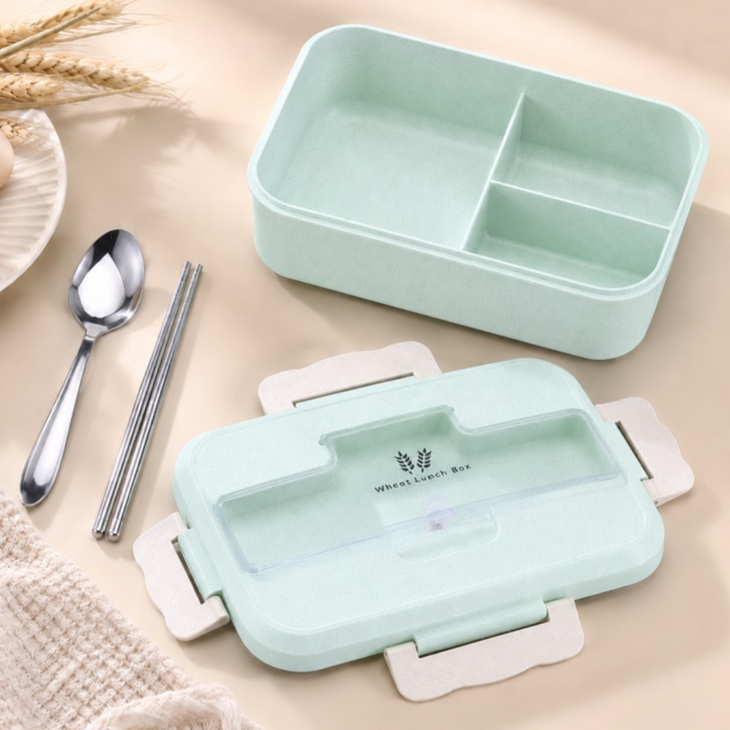 Kotak Makan Siang dari Jerami  - Food Storage Safety ulasan dan harga